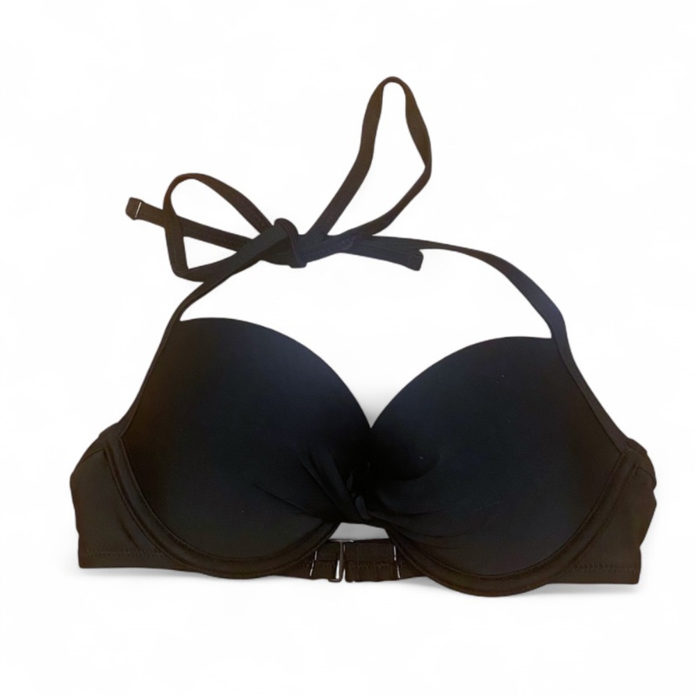 🛍️3/$20🛍️ Aerie Black Underwire Push-up Bikini Top